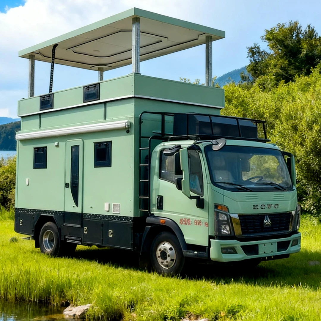 Caravana emergente modular de estilo cabine da Shagawa da Sinotruk