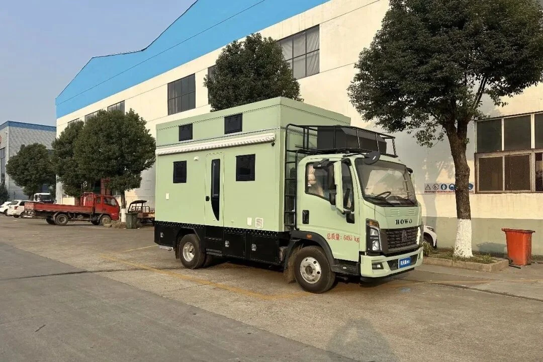 Caravana emergente modular de estilo cabine da Shagawa da Sinotruk