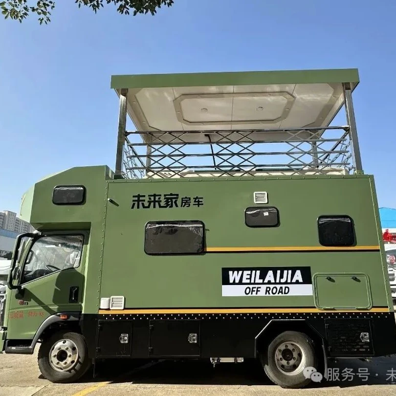 Venda direta de RVs pela fábrica Chengli com teto elevado da Sinotruk Haowo
